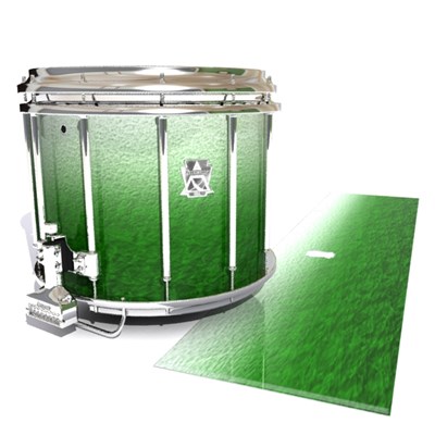 Ludwig Ultimate Series Snare Drum Slip - Snowy Evergreen (Green)