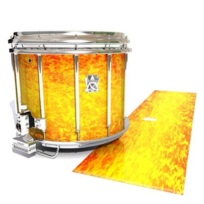 Ludwig Ultimate Series Snare Drum Slip - Sunleaf (Orange) (Yellow)