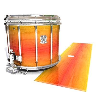 Ludwig Ultimate Series Snare Drum Slip - Sunshine Stain (Orange) (Yellow)