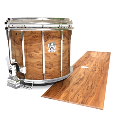 Ludwig Ultimate Series Snare Drum Slip - Thuya Burl (Neutral)