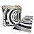 Ludwig Ultimate Series Snare Drum Slip - White Vortex Illusion (Themed)