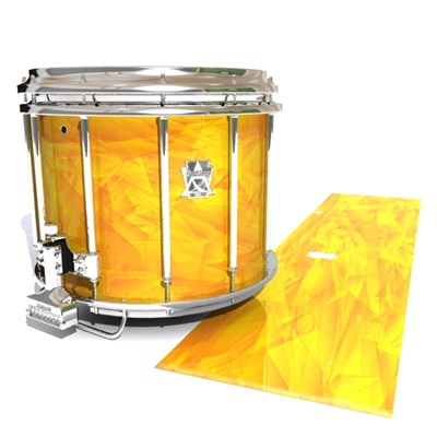 Ludwig Ultimate Series Snare Drum Slip - Yellow Cosmic Glass (Yellow) (Orange)