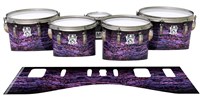 Ludwig Ultimate Series Tenor Drum Slips - Alien Purple Grain (Purple)