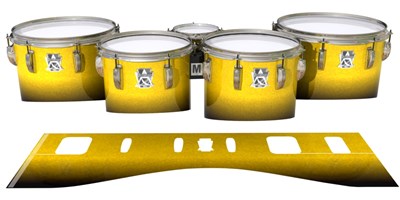 Ludwig Ultimate Series Tenor Drum Slips - Aureolin Fade (Yellow)