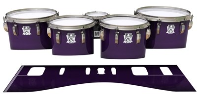 Ludwig Ultimate Series Tenor Drum Slips - Black Cherry (Purple)