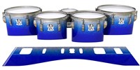 Ludwig Ultimate Series Tenor Drum Slips - Blue Wonderland (Blue)