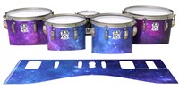 Ludwig Ultimate Series Tenor Drum Slips - Colorful Galaxy (Themed)