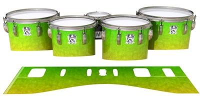 Ludwig Ultimate Series Tenor Drum Slips - Cool Lemon Lime (Green)