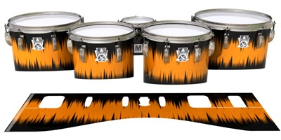 Ludwig Ultimate Series Tenor Drum Slips - Daybreak (Orange)