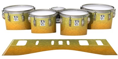Ludwig Ultimate Series Tenor Drum Slips - Desert Heat (Yellow)