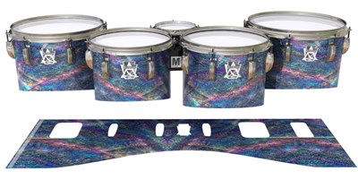 Ludwig Ultimate Series Tenor Drum Slips - Fairy Tale Fade (Aqua)