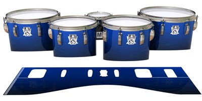Ludwig Ultimate Series Tenor Drum Slips - Fathom Blue Stain (Blue)