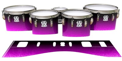 Ludwig Ultimate Series Tenor Drum Slips - Imperial Purple Fade (Purple) (Pink)