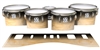 Ludwig Ultimate Series Tenor Drum Slips - Maple Woodgrain Black Fade (Neutral)