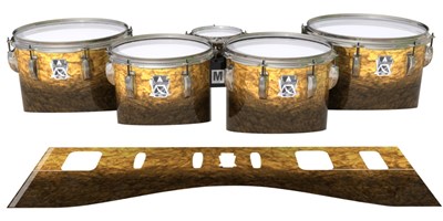 Ludwig Ultimate Series Tenor Drum Slips - Mojave Burl (Neutral)