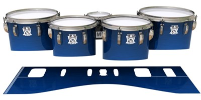 Ludwig Ultimate Series Tenor Drum Slips - Navy Blue Stain (Blue)