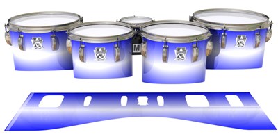 Ludwig Ultimate Series Tenor Drum Slips - Spinnaker Blue (Blue)