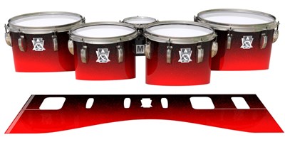 Ludwig Ultimate Series Tenor Drum Slips - Super Dragon Red (Red)