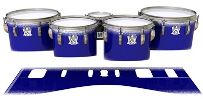 Ludwig Ultimate Series Tenor Drum Slips - Tsunami Rain (Blue)