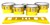 Ludwig Ultimate Series Tenor Drum Slips - Yellow Gold (Yellow)