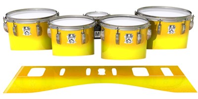 Ludwig Ultimate Series Tenor Drum Slips - Yellow Gold (Yellow)