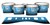 Ludwig Ultimate Series Tenor Drum Slips - Zircon Blue Stain (Blue)