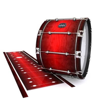 Mapex Quantum Bass Drum Slip - Active Red (Red)
