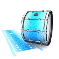 Mapex Quantum Bass Drum Slip - Blue Ice (Blue)