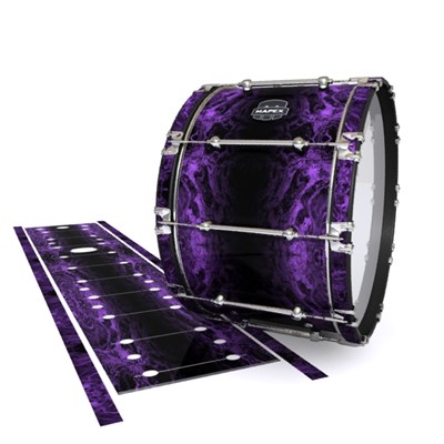Mapex Quantum Bass Drum Slip - Coast GEO Marble Fade (Purple)
