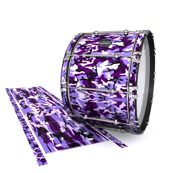 Mapex Quantum Bass Drum Slip - Coastline Dusk Traditional Camouflage (Purple)