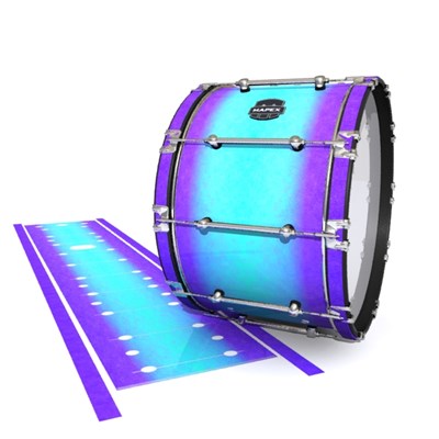 Mapex Quantum Bass Drum Slip - Dejavu (Blue)