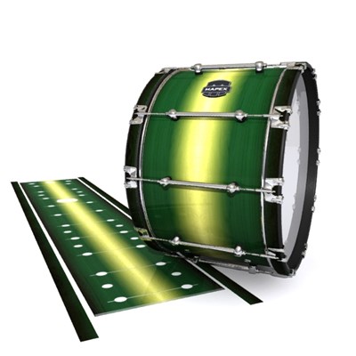 Mapex Quantum Bass Drum Slip - Floridian Maple (Green) (Yellow)