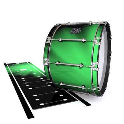 Mapex Quantum Bass Drum Slip - Green Light Rays (Themed)