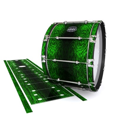 Mapex Quantum Bass Drum Slip - Mantis Green Rosewood (Green)