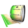 Mapex Quantum Bass Drum Slip - Maple Woodgrain Green Fade (Green)