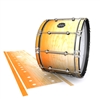 Mapex Quantum Bass Drum Slip - Maple Woodgrain Orange Fade (Orange)