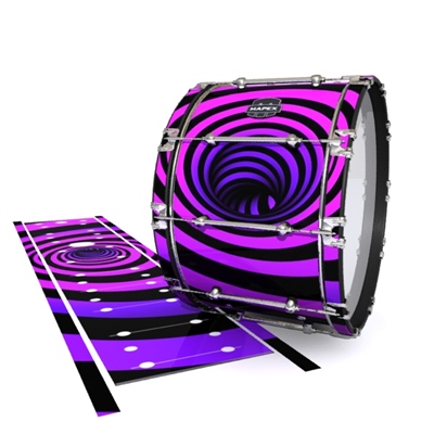 Mapex Quantum Bass Drum Slip - Purple Vortex Illusion (Themed)