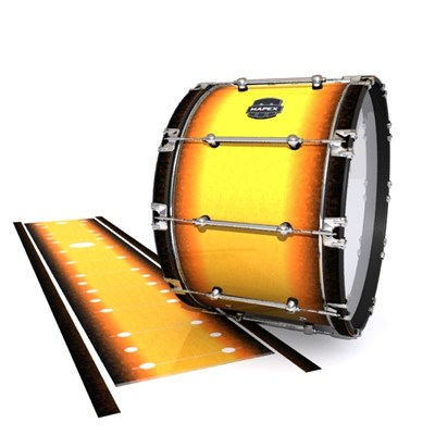 Mapex Quantum Bass Drum Slip - Sahara Sun (Orange)