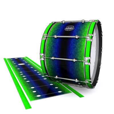 Mapex Quantum Bass Drum Slip - Summer Night (Blue) (Green)