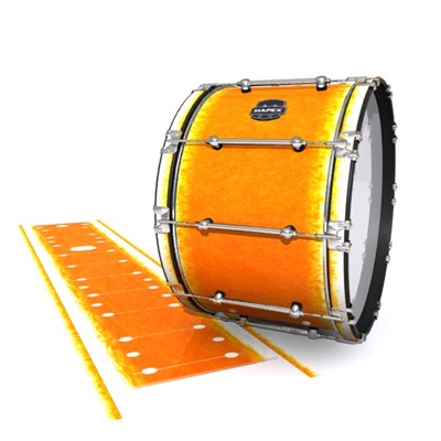 Mapex Quantum Bass Drum Slip - Sunkiss (Orange)