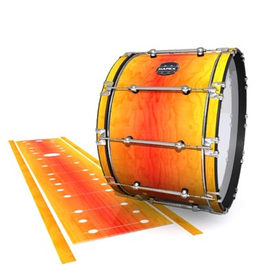 Mapex Quantum Bass Drum Slip - Sunshine Stain (Orange) (Yellow)