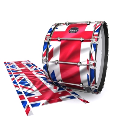 Mapex Quantum Bass Drum Slip - Union Jack (Themed)