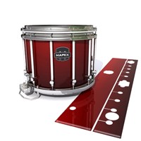 Mapex Quantum Snare Drum Slip - Apple Maple Fade (Red)