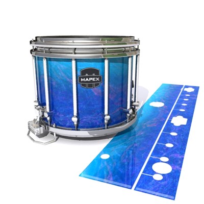 Mapex Quantum Snare Drum Slip - Aquatic Blue Fade (Blue)