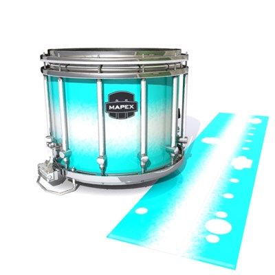 Mapex Quantum Snare Drum Slip - Aqua Wake (Aqua)