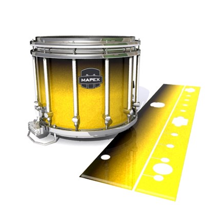 Mapex Quantum Snare Drum Slip - Aureolin Fade (Yellow)