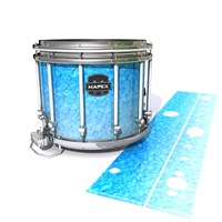 Mapex Quantum Snare Drum Slip - Blue Ice (Blue)