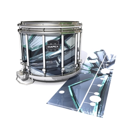 Mapex Quantum Snare Drum Slip - Broken Glass (Themed)