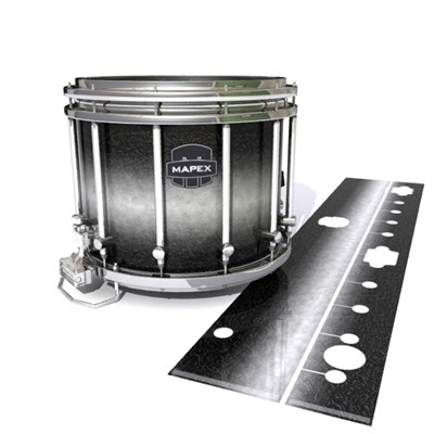 Mapex Quantum Snare Drum Slip - Burnout Black (Neutral)