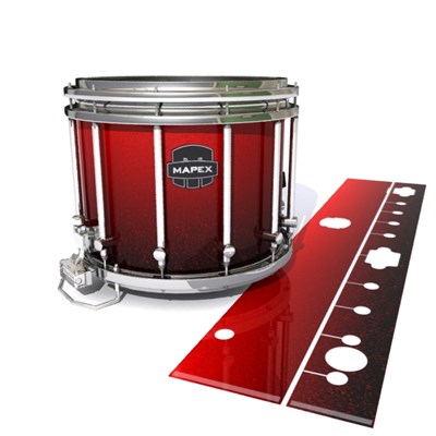 Mapex Quantum Snare Drum Slip - Dragon Red (Red)